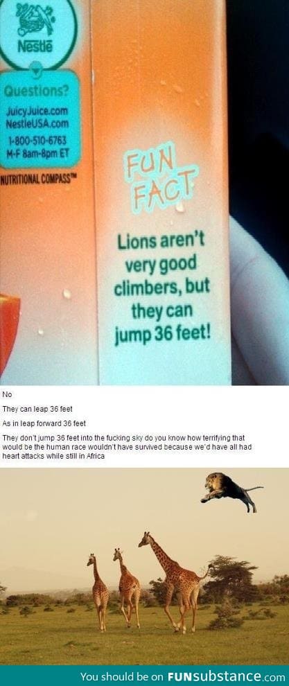 Internet "fact"