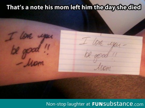 Saddest tattoo ever