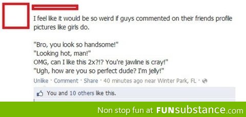 No homo, right?