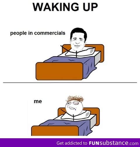 Waking up