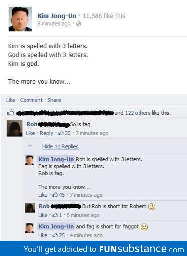 You win this time, Kim