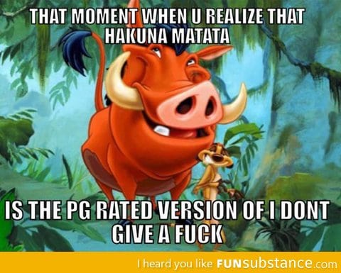 What Disney really meant