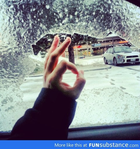 Why opening your window after freezing rain is fun (Canada)