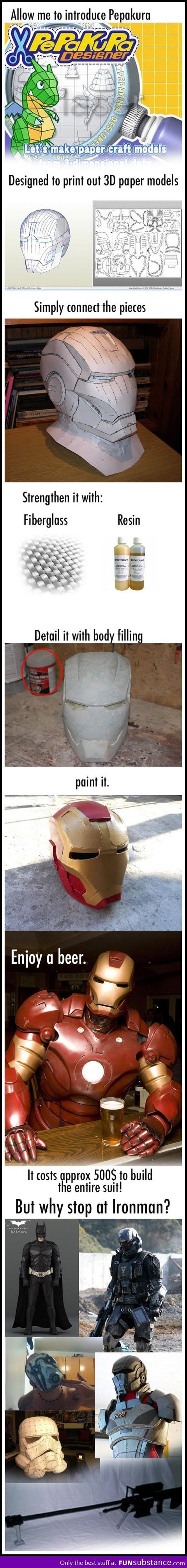 Make your own Iron Man suit
