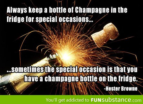 For special occasions