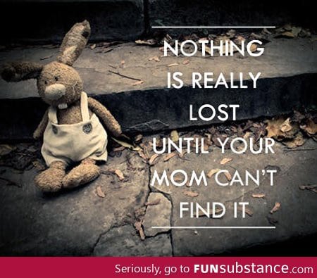 Moms have some kind of magical power