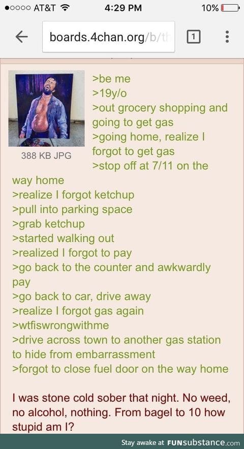 Anon runs errands