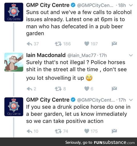 Wendy's lesser known prodigy: Greater Manchester Police 