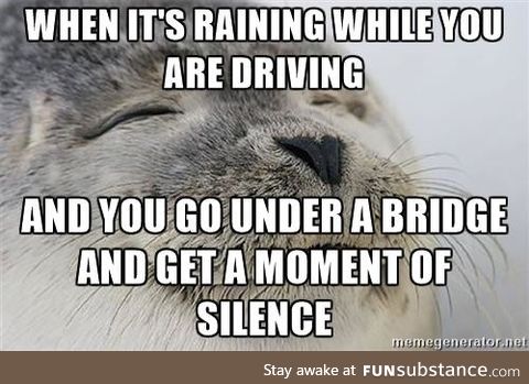 Got this feeling on the drive to work today