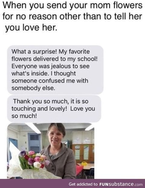 Surprise your mom