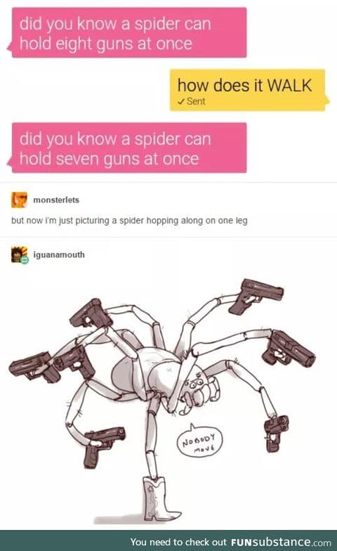 Spider-gun,spider-gun