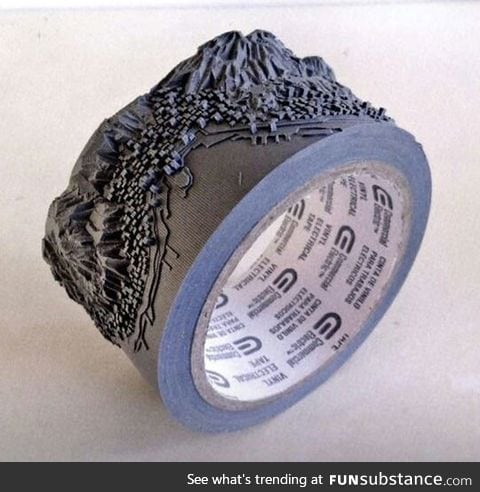 Duct tape art