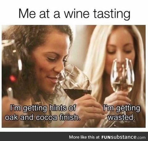 Wine tasting