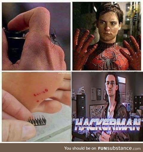 Careful with what bites you