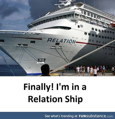 Finally I am in a relation ship