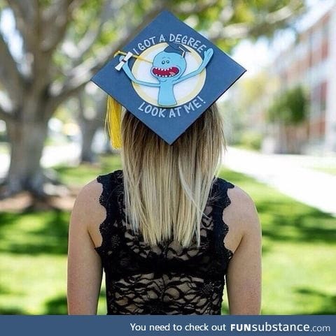 Cool graduation cap