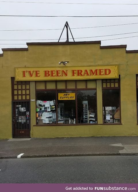 The name of this art store