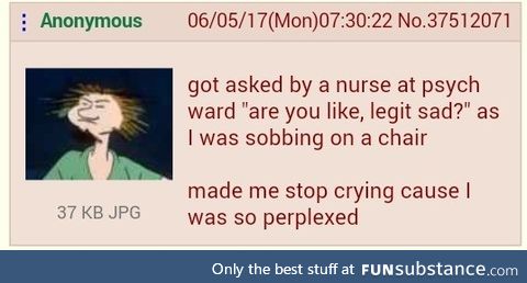 Anon encounters an unexpected perplexity