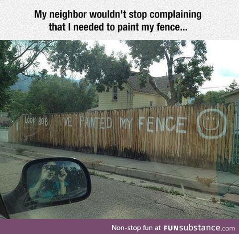 Messing with the neighbors