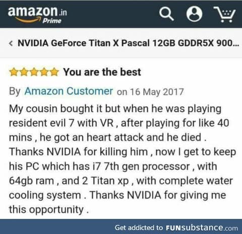 Amazon Reviews don't fail to amaze