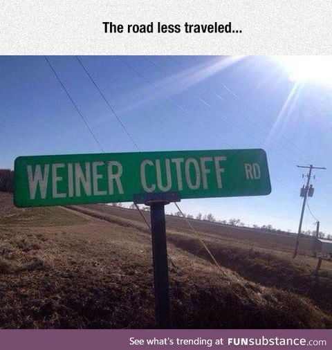 Probably a short cut