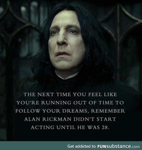 RIP Mr. Rickman, our forever Snape