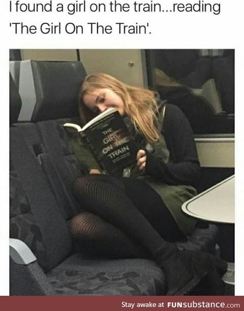 The girl on the train