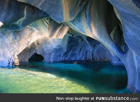 Marble cave [patagonia]