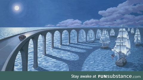 Rest in peace optical illusionist rob gonsalves. 1959-2017