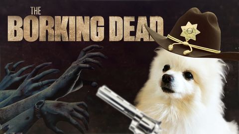 Spoiler Borks for The Walking Dawg.