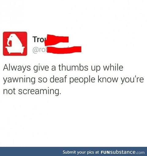 Thumbs up
