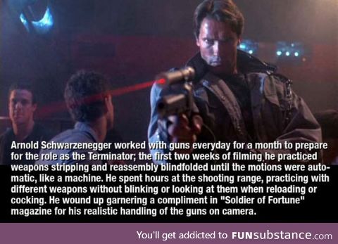 Arnold schwarzenegger has worked harder than most people I know