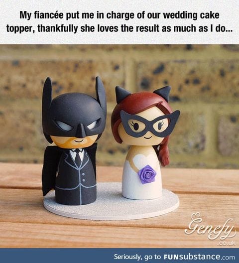 Wedding cake topper