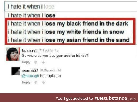 Offensive humor wooo