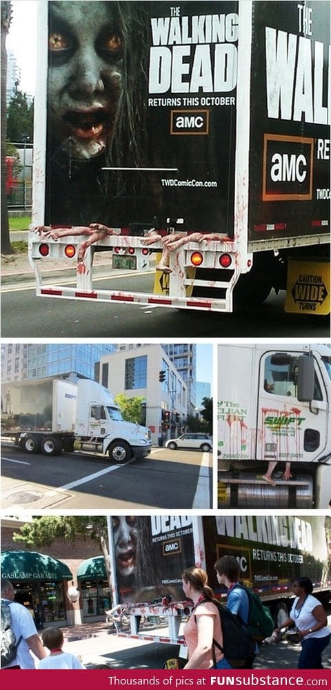 The Walking Dead truck