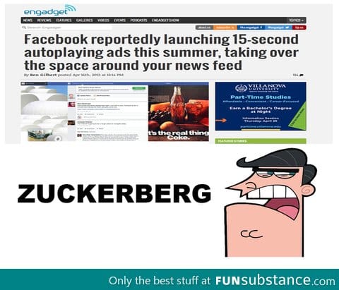 TOO FAR, Facebook!