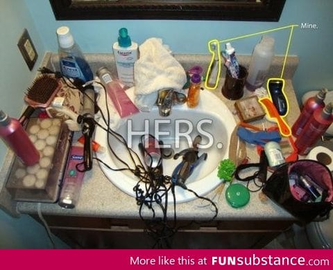 Hers vs His