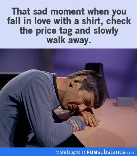 Saddest moment