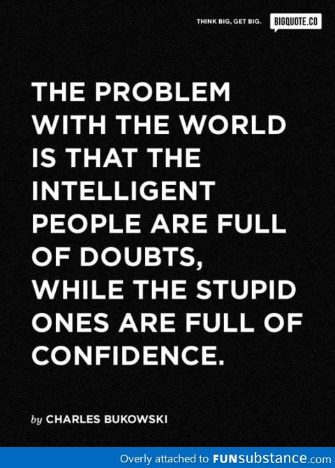 The problem with the world