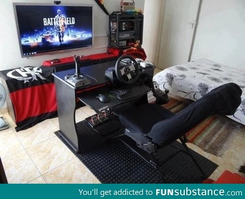 Perfect gaming setup