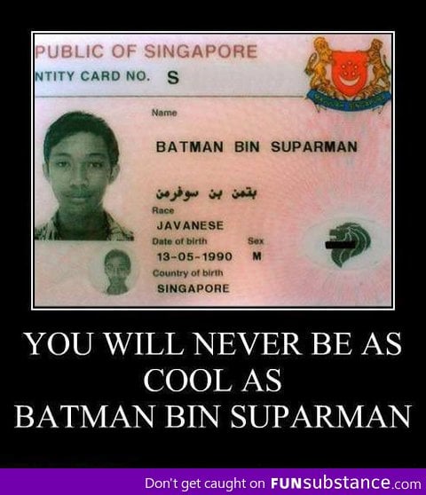 A very unique name