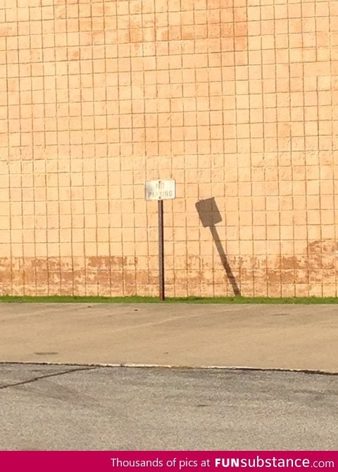 Go home shadow, you're drunk!