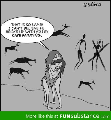 Poor cave girl