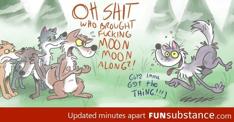 Moon moon the wolf