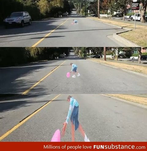 Hey kid, hurry it up! Wait a oh you motherf*cker!