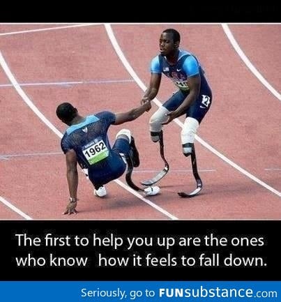 Helping each other