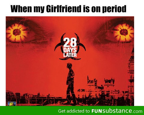 Girlfriend on a period