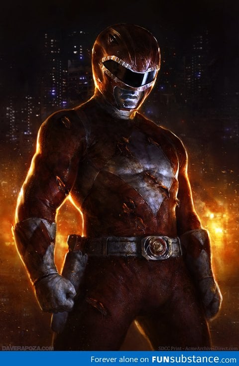 I would totally see a Power Rangers movie if it looked like this