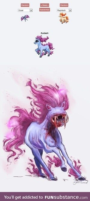 Horrifying Pokémon mixture