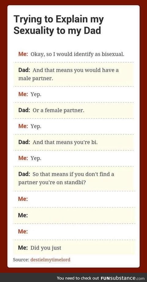 So you are bisexual?